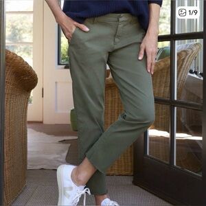 Frank & Eileen Army Green Wicklow Pants